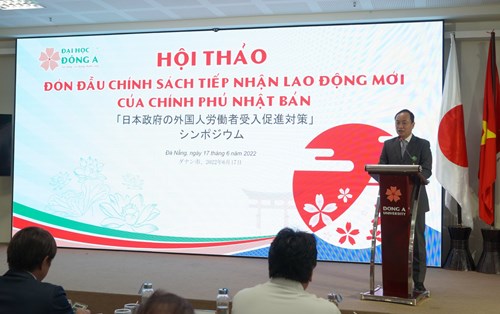 Hội thảo “Đón đầu chính sách tiếp nhận lao động mới của chính phủ Nhật Bản”